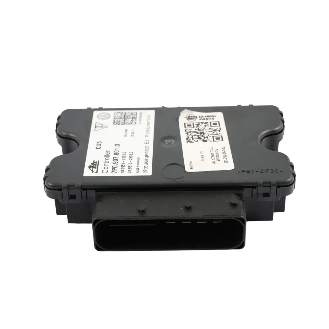 VW Touareg 7P Handbrake Electric Parking Brake Control Module - SKU 7P0907801D - Part number 7P0907801D