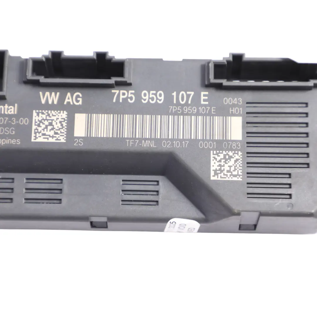 Porsche Macan 95B Module Commande Hayon Arrière - SKU 7P5959107E - Numéro de pièce 7P5959107E