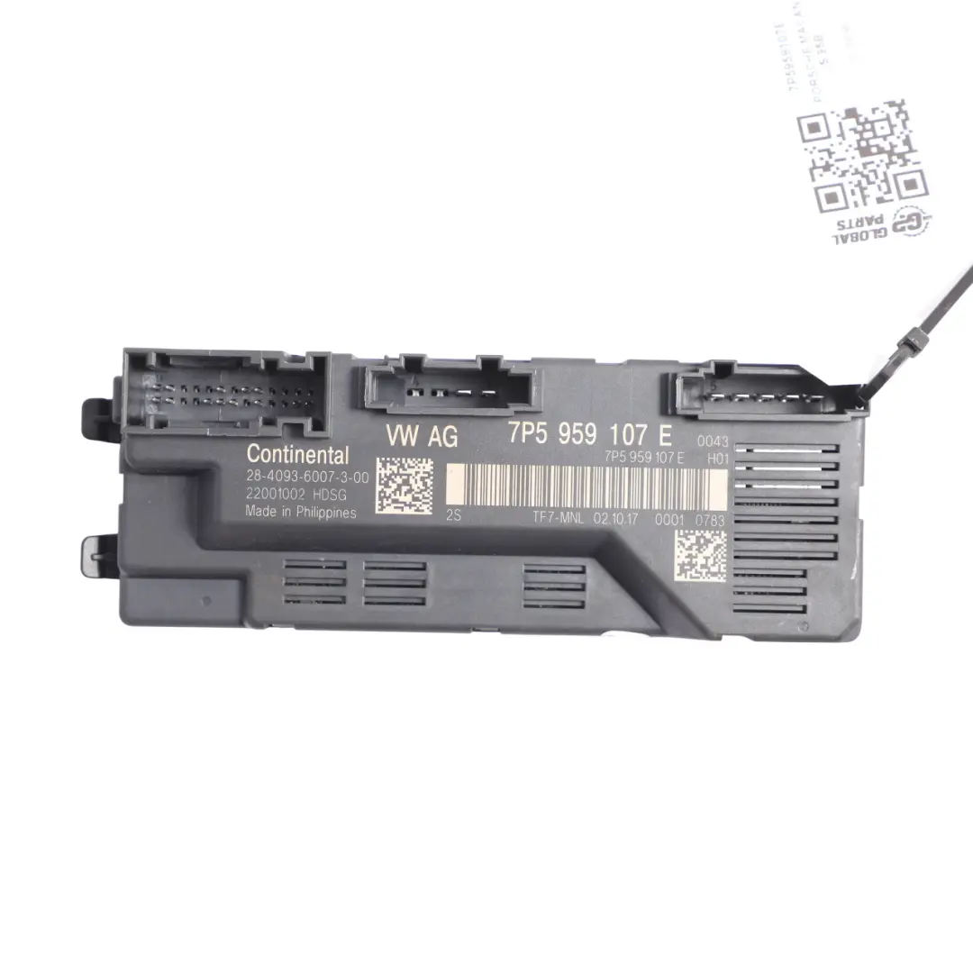 Control Module Unit to Porsche Macan 95B Rear Tailgate with Part number 7P5959107E Porsche Macan 95B Rear Tailgate Control Module Unit - SKU 7P5959107E - Part number 7P5959107E