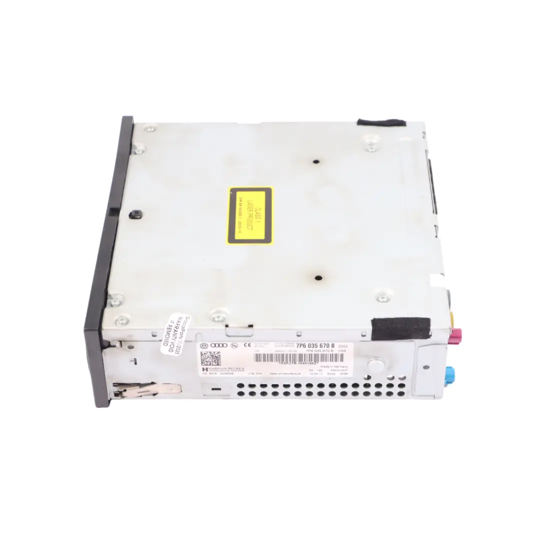 7P Nawigacja Czytnik CD SIM Radioodtwarzacz do Volkswagen Touareg o numerze 7P6035670B Volkswagen Touareg 7P Nawigacja Czytnik CD SIM Radioodtwarzacz - SKU 7P6035670B - Numer Części 7P6035670B