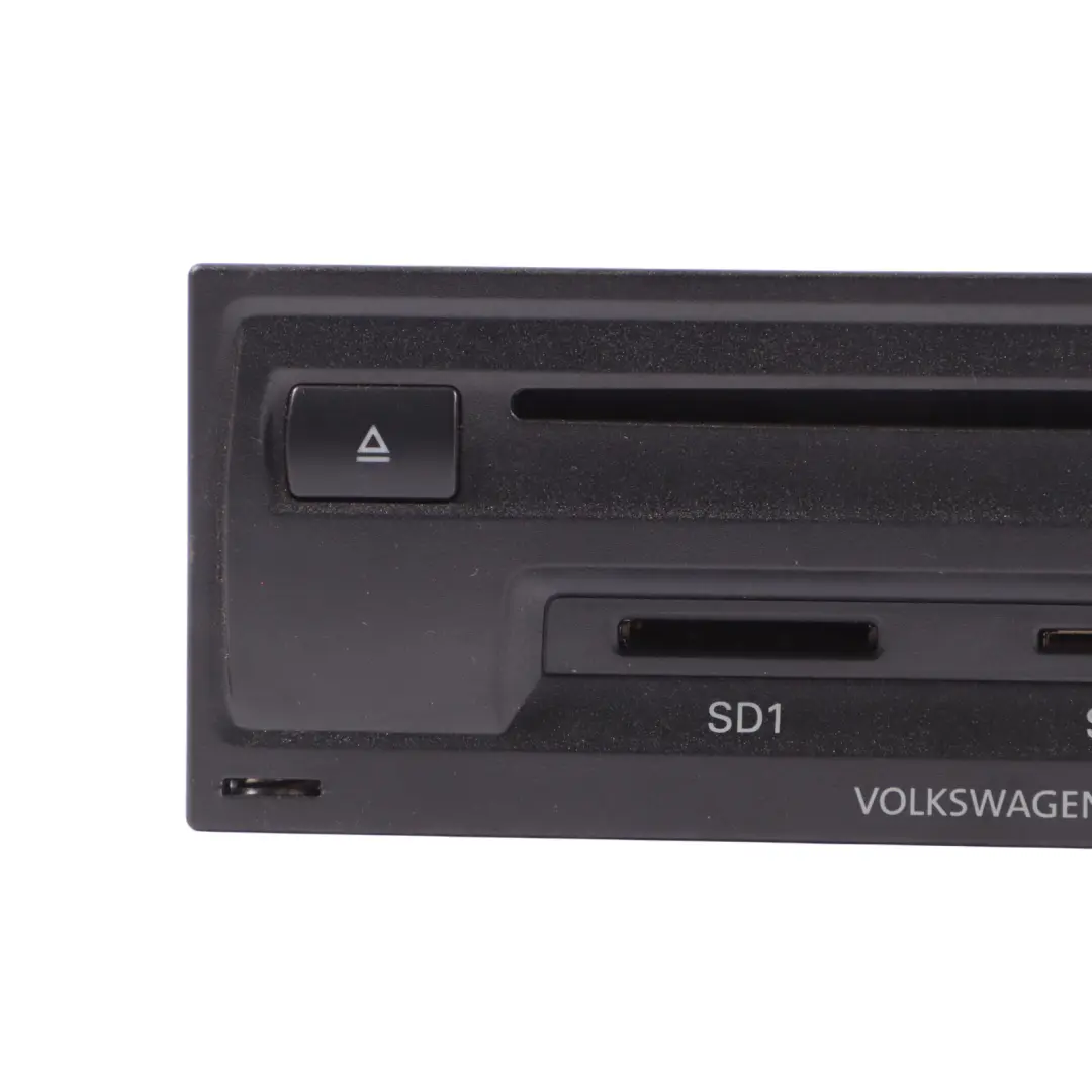 VW Volkswagen Touareg 7P CD Radio Stereo Head Unit Panel - SKU 7P6035670B - Part number 7P6035670B