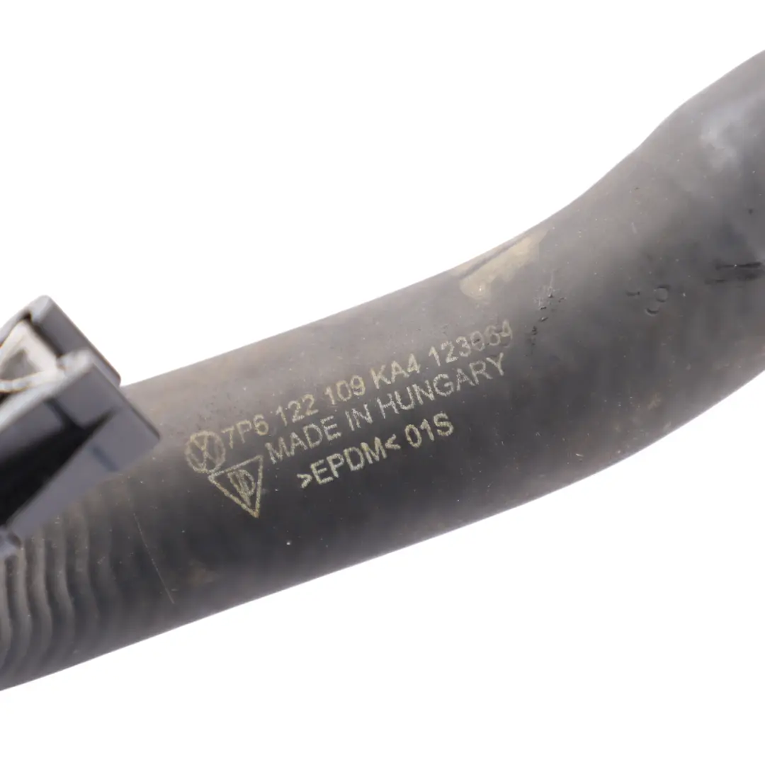 7P Radiator Water Coolant Pipe Hose Line to VW Volkswagen Touareg with Part number 7P6122109D VW Volkswagen Touareg 7P Radiator Water Coolant Pipe Hose Line - SKU 7P6122109D - Part number 7P6122109D