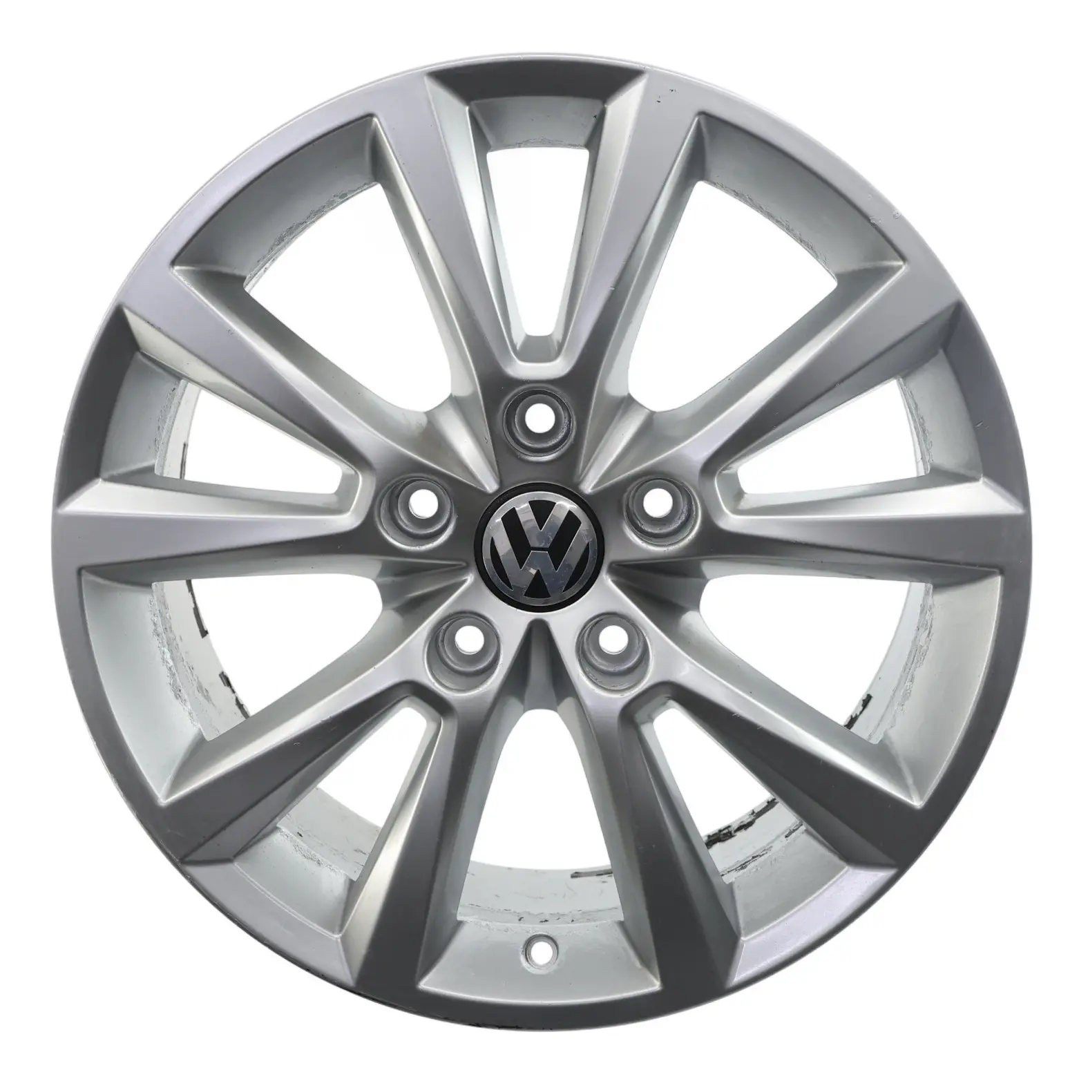 Volkswagen Touareg 7P Cerchio Ruota In Lega Argento 18" 8J ET:53 7P6601025C
