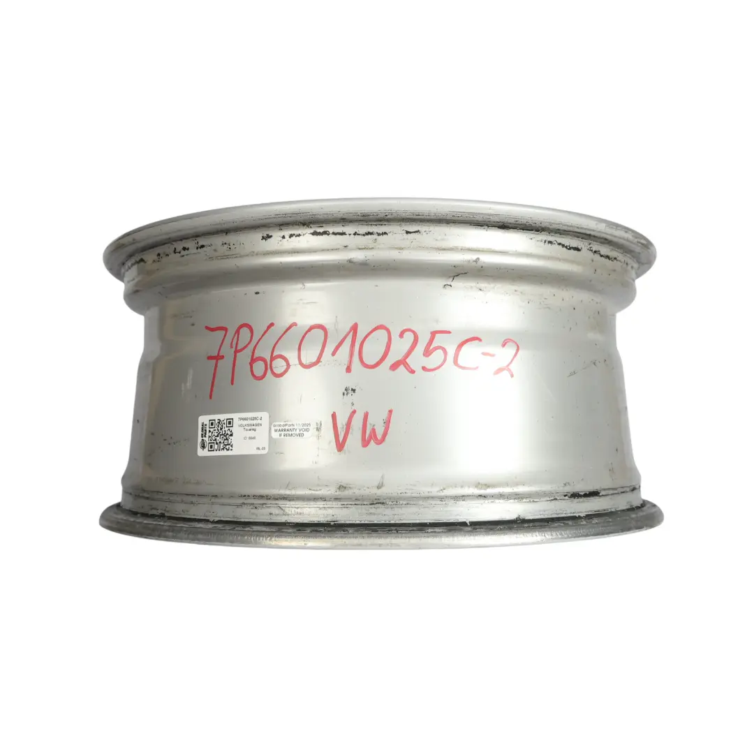 7P Wheel Rim Alloy Silver 18" 8J ET:53 to Volkswagen Touareg with Part number 7P6601025C Volkswagen Touareg 7P Wheel Rim Alloy Silver 18" 8J ET:53 - SKU 7P6601025C-2 - Part number 7P6601025C