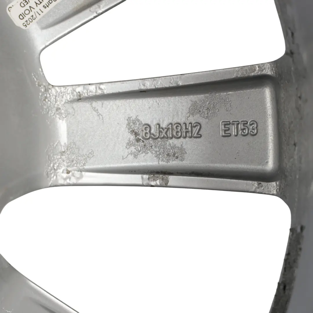 7P Cerchio Ruota In Lega Argento 18" 8J ET:53 per Volkswagen Touareg con numero di parte 7P6601025C Volkswagen Touareg 7P Cerchio Ruota In Lega Argento 18" 8J ET:53 - SKU 7P6601025C-2 - Numero di parte 7P6601025C