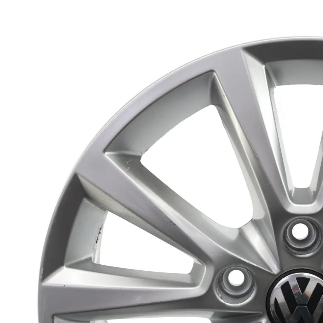 Volkswagen Touareg 7P Felga Aluminiowa Srebrna 18" 8J ET:53 - SKU 7P6601025C-2 - Numer Części 7P6601025C