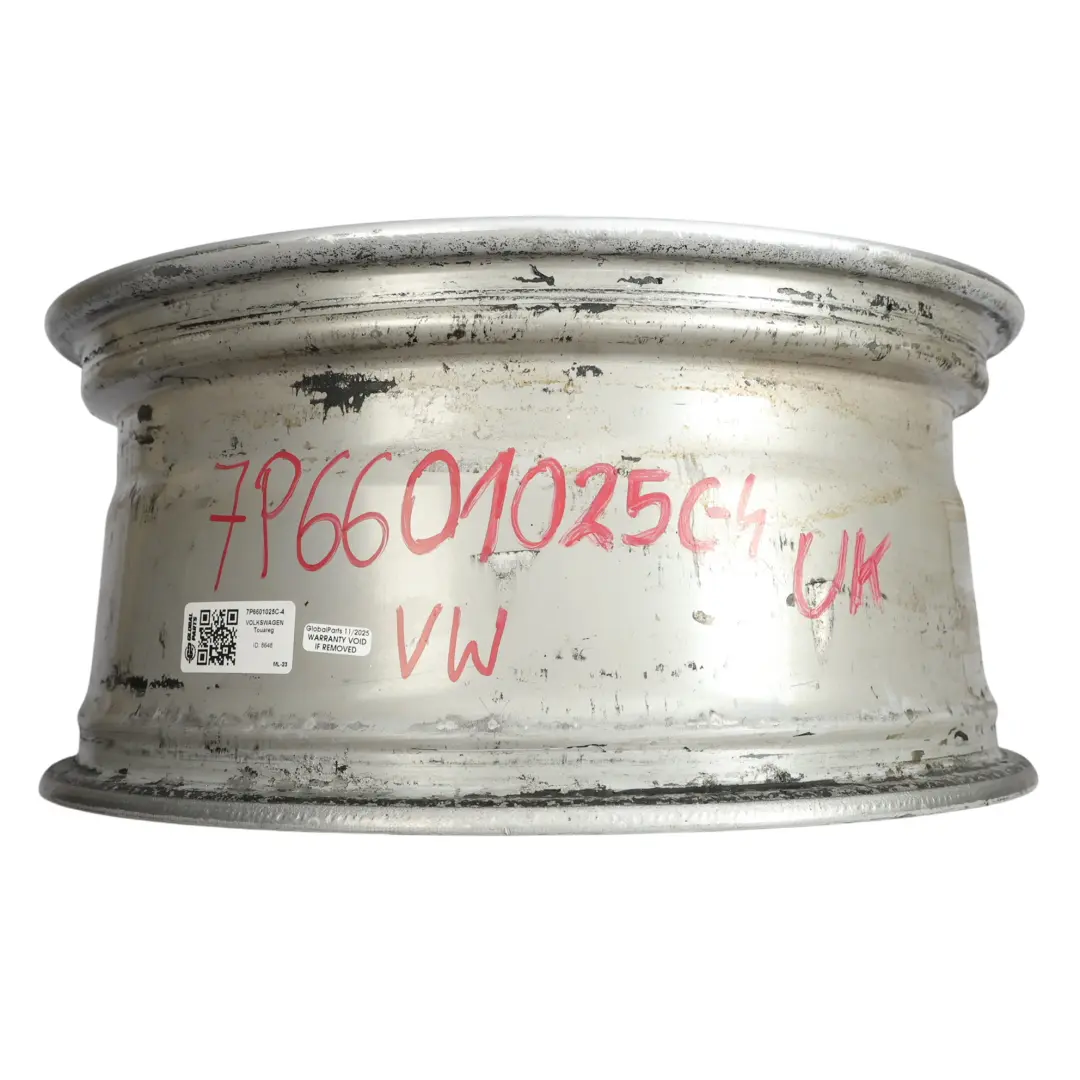 Volkswagen Touareg 7P Wheel Rim Alloy Silver 18" 8J ET:53 - SKU 7P6601025C-4 - Part number 7P6601025C