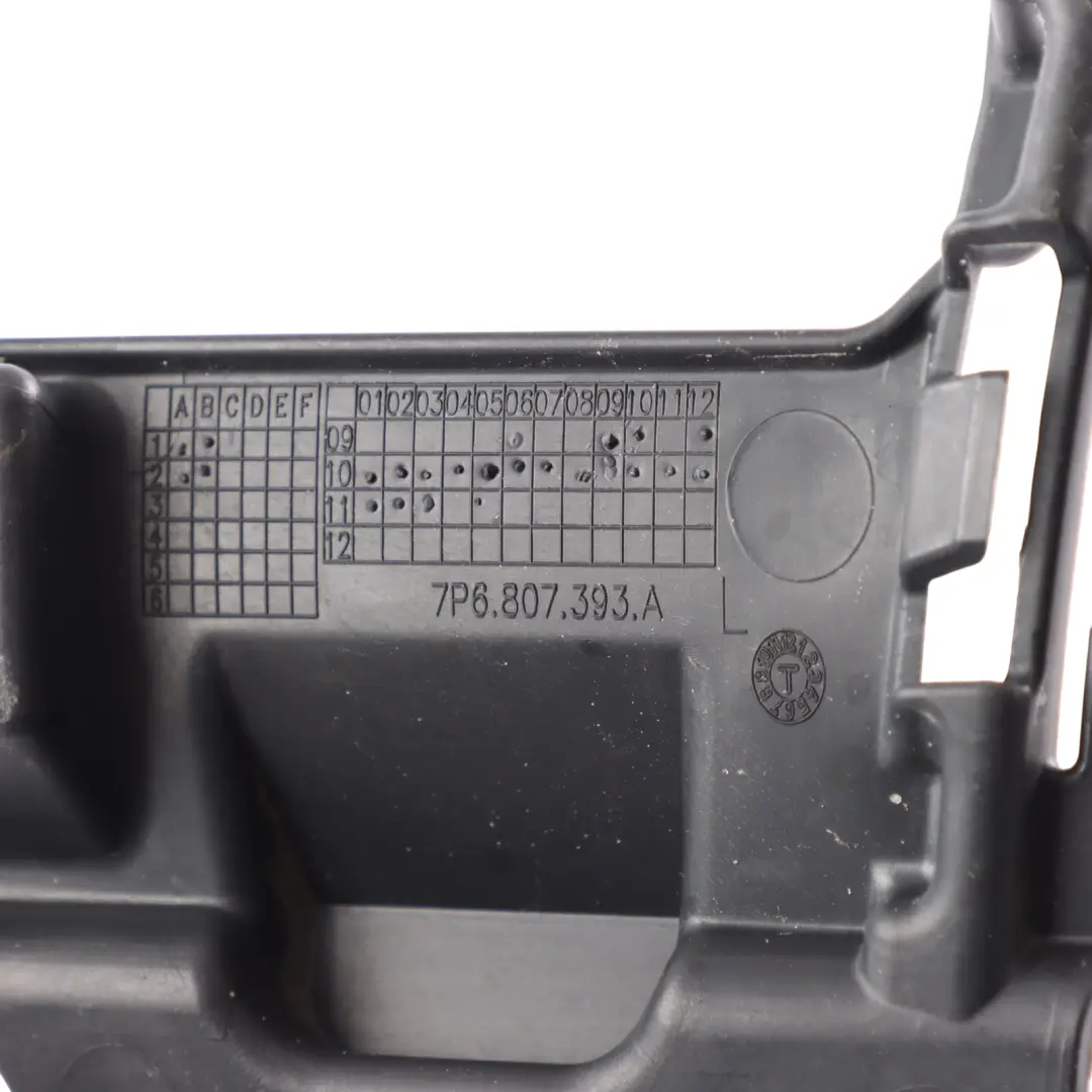 Volkswagen VW Touareg 7P Rear Bumper Mount Bracket Holder Left N/S - SKU 7P6807393A - Part number 7P6807393A
