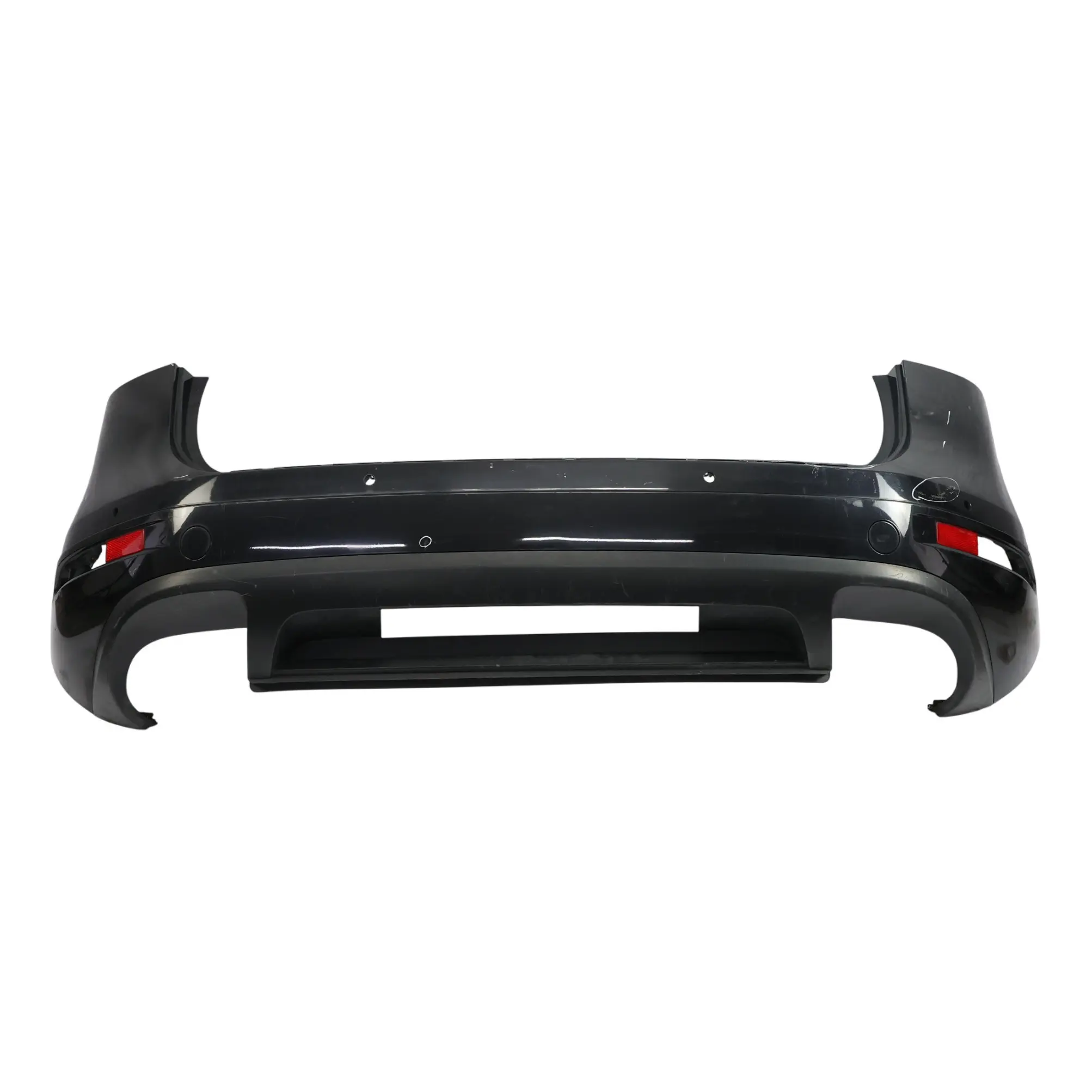 Volkswagen VW Touareg 7P Rear Bumper Trim Cover Panel Deep Black - C9X