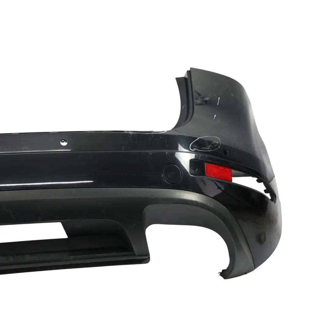 Volkswagen VW Touareg 7P Rear Bumper Trim Cover Panel Deep Black - C9X - SKU 7P6807417-DBL - Part number 7P6807417