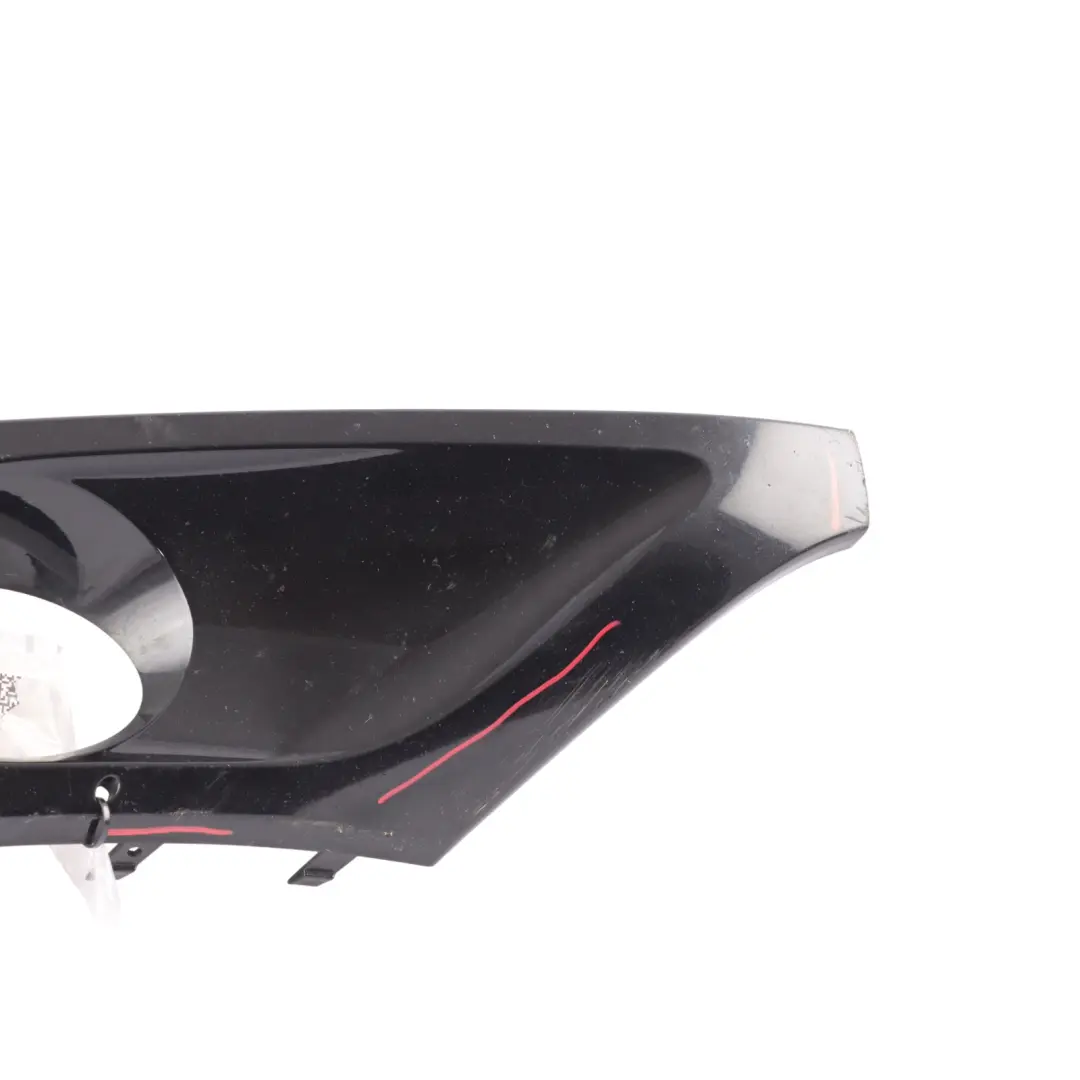 7P Front Bumper Fog Light Cover Trim Right O/S Deep Black C9X to Volkswagen Touareg with Part number 7P6807490B Volkswagen Touareg 7P Front Bumper Fog Light Cover Trim Right O/S Deep Black C9X - SKU 7P6807490B-DBL - Part number 7P6807490B