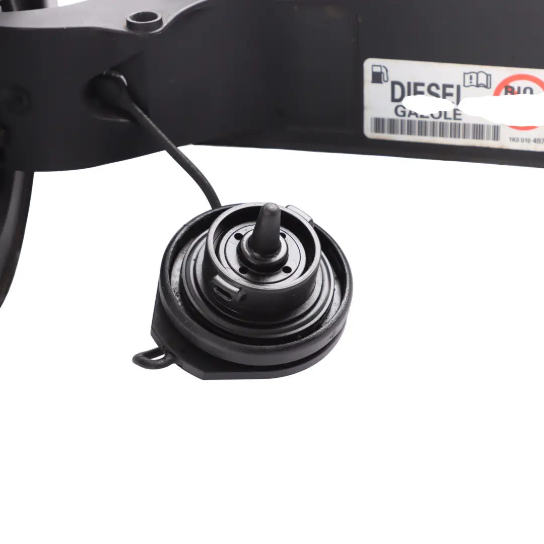 VW Volkswagen Touareg 7P Fuel Filler Neck Fuel Flap Cap Cover Trim - SKU 7P6809857A - Part number 7P6809857