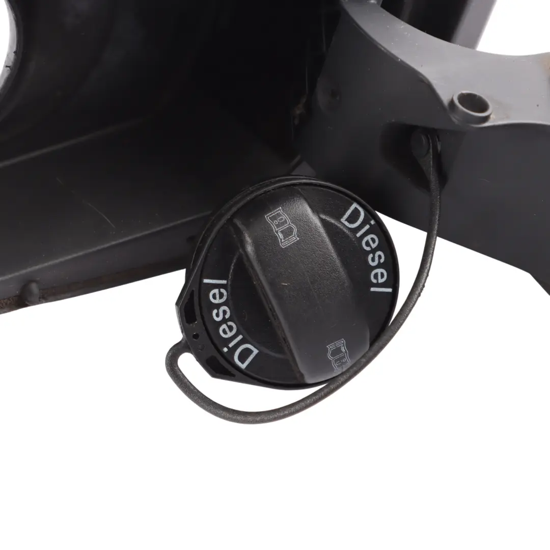 VW Volkswagen Touareg 7P Fuel Filler Neck Fuel Flap Cap Cover Trim - SKU 7P6809857A - Part number 7P6809857