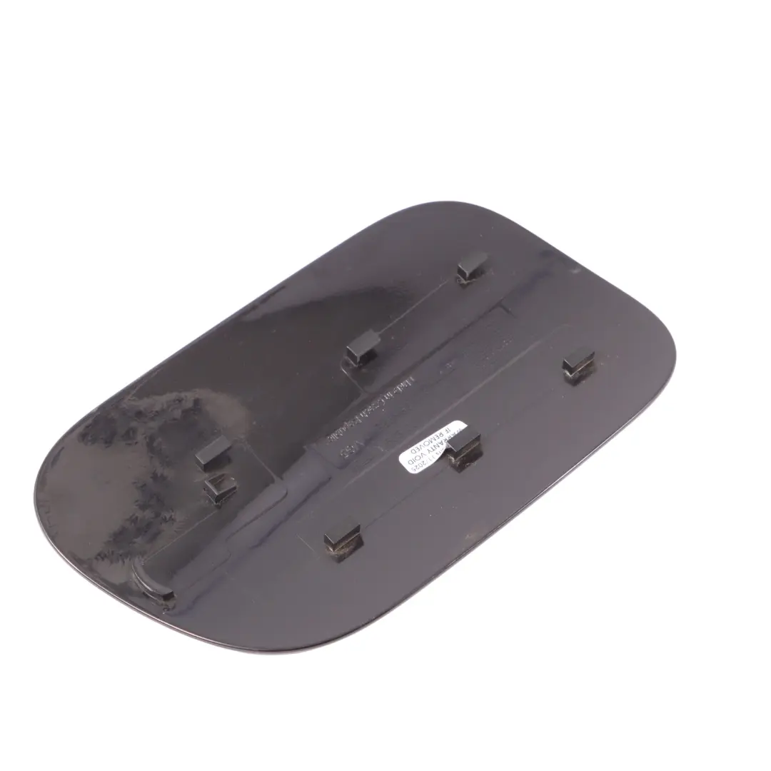 VW Volkswagen Touareg 7P Fuel Tank Filler Flap Cap Deep Black - C9X - SKU 7P6809909A-DBL - Part number 7P6809909A