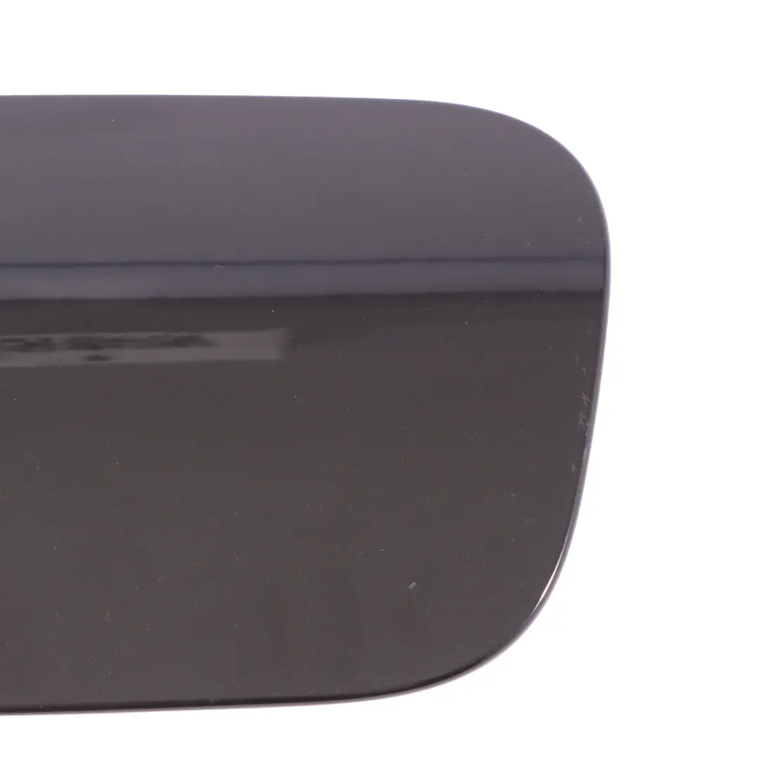 VW Volkswagen Touareg 7P Fuel Tank Filler Flap Cap Deep Black - C9X - SKU 7P6809909A-DBL - Part number 7P6809909A