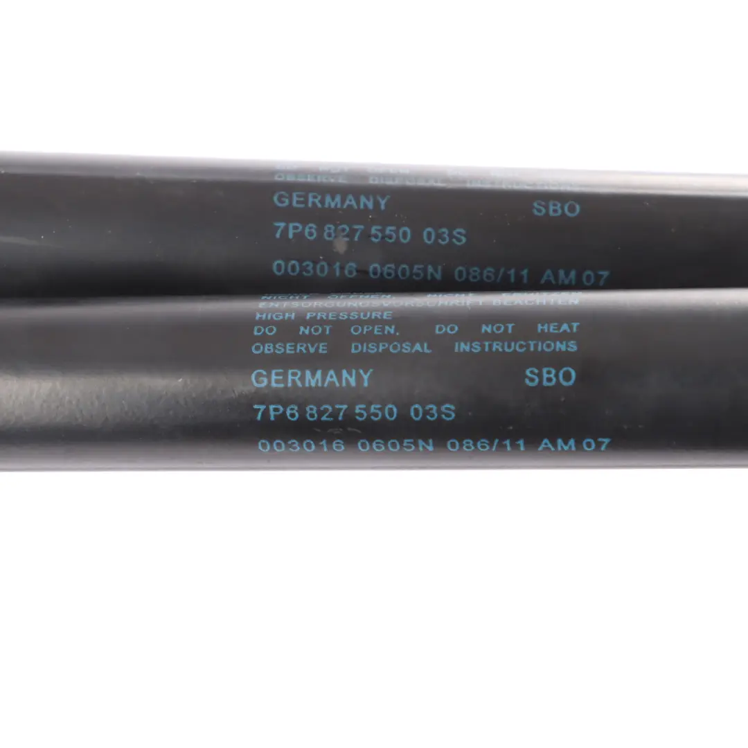 Volkswagen Touareg 7P Tailgate Boot Lid Gas Strut Left Right N/O/S Set - SKU 7P6827550 - Part number 7P6827550