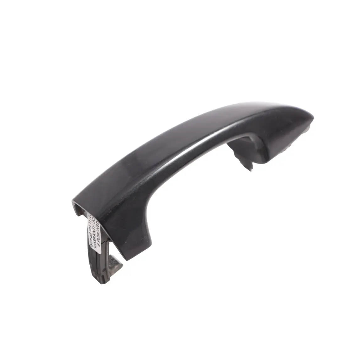 7P Front Door Grab Handle Exterior Left N/S Deep Black - C9X to Volkswagen Touareg with Part number 7P6837205B Volkswagen Touareg 7P Front Door Grab Handle Exterior Left N/S Deep Black - C9X - SKU 7P6837205B-DBL - Part number 7P6837205B
