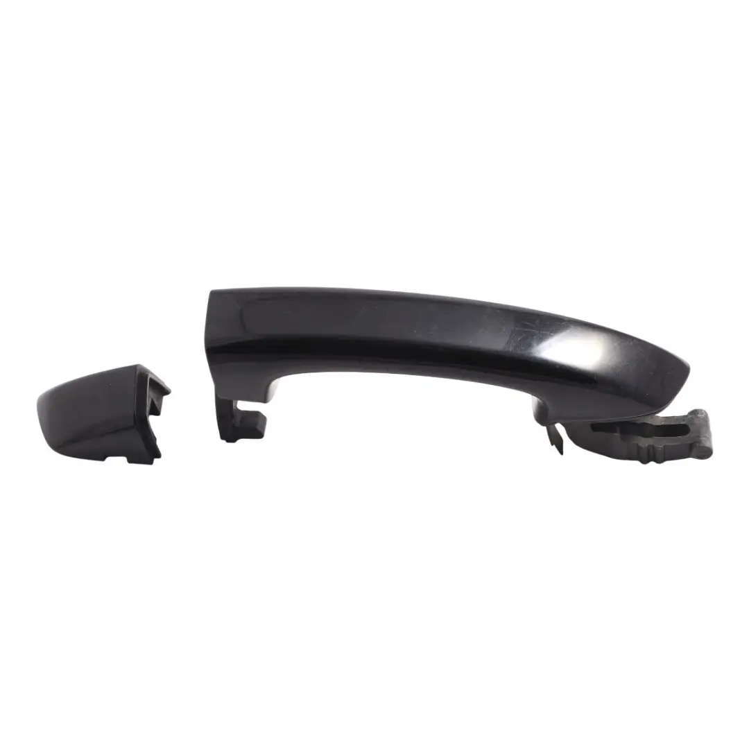 7P Front Door Grab Handle Exterior Right O/S Deep Black - C9X to Volkswagen Touareg with Part number 7P6837206B Volkswagen Touareg 7P Front Door Grab Handle Exterior Right O/S Deep Black - C9X - SKU 7P6837206B-DBL - Part number 7P6837206B