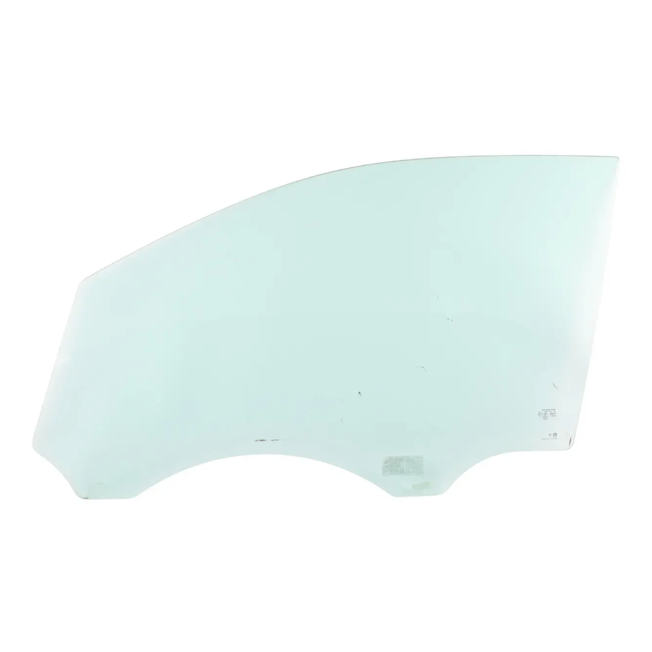 VW Volkswagen Touareg 7P Front Side Window Glass Green Left N/S AS2 7P6845021