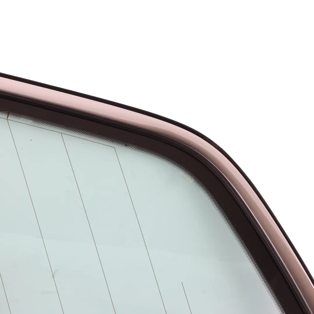 VW Touareg 7P Rear Fixed Window Quarter Glass Green Left N/S AS2 - SKU 7P6845297AK - Part number 7P6845297AK