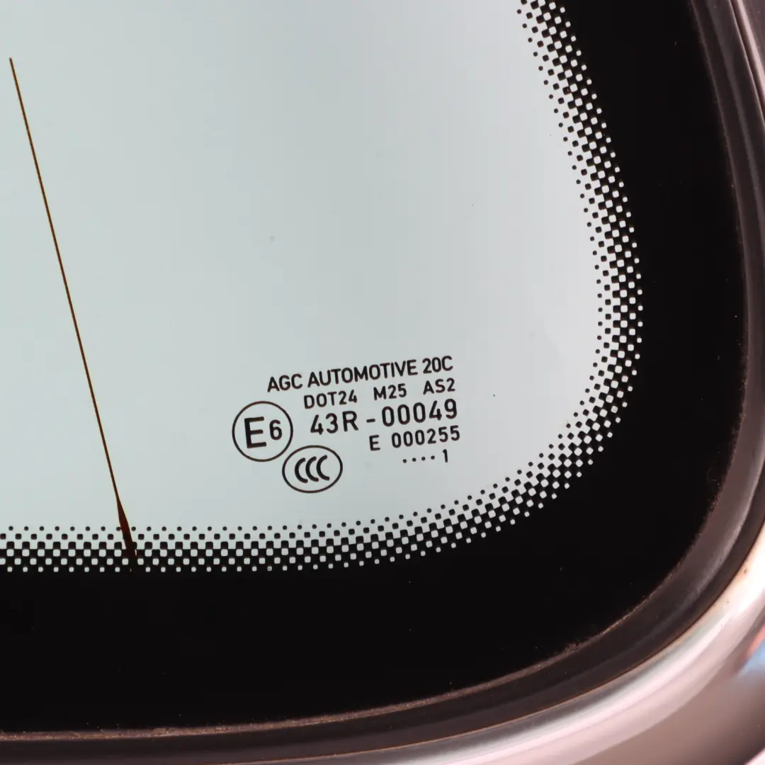 7P Rear Fixed Window Quarter Glass Green Left N/S AS2 to VW Touareg with Part number 7P6845297AK VW Touareg 7P Rear Fixed Window Quarter Glass Green Left N/S AS2 - SKU 7P6845297AK - Part number 7P6845297AK