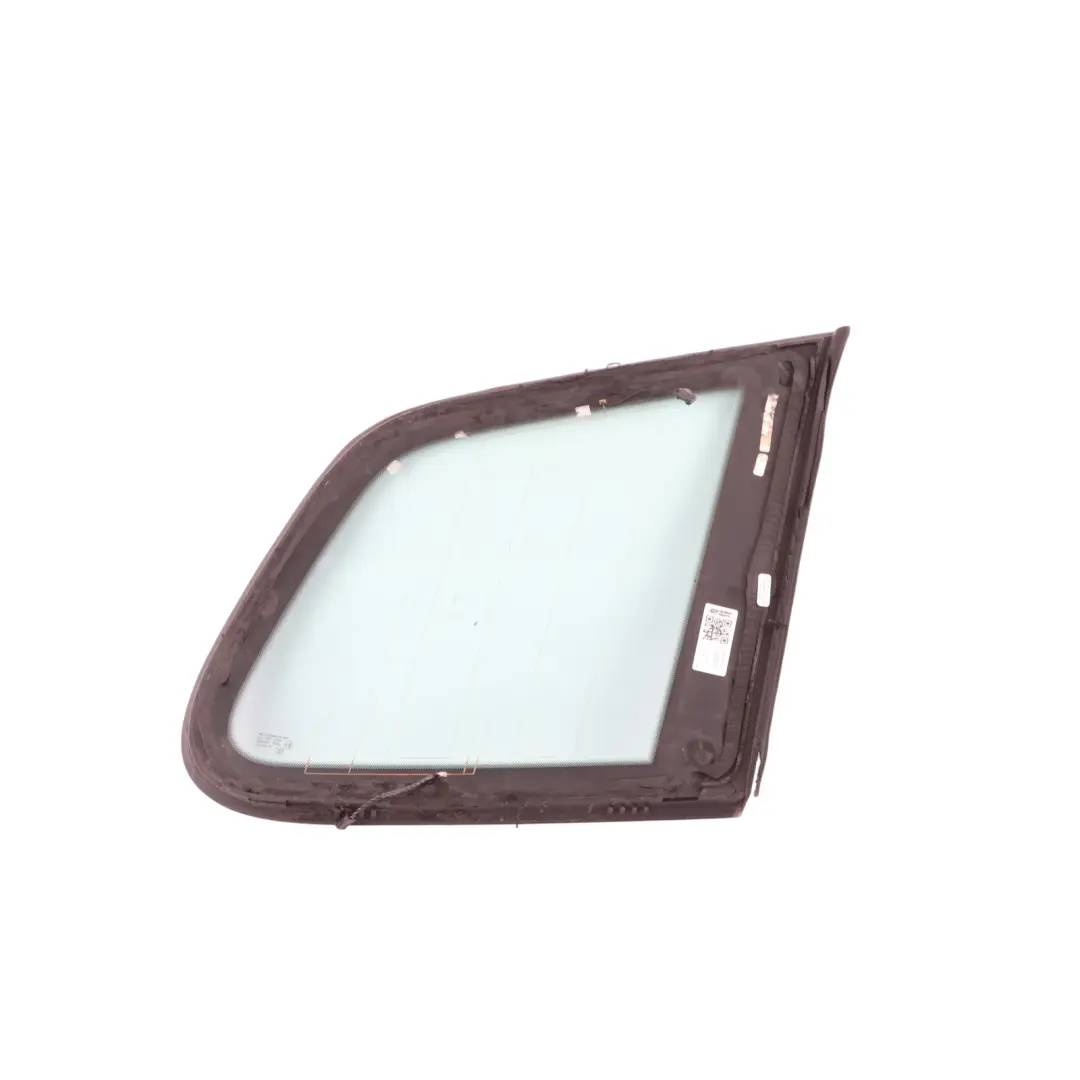 VW Touareg 7P Rear Fixed Window Quarter Glass Green Left N/S AS2 - SKU 7P6845297AK - Part number 7P6845297AK