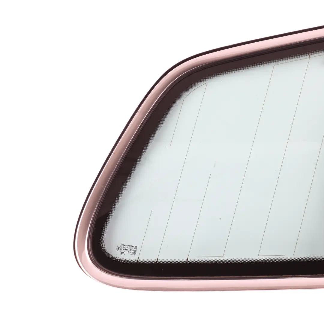 VW Touareg 7P Rear Fixed Window Quarter Glass Green Right O/S AS2 - SKU 7P6845298R - Part number 7P6845298R