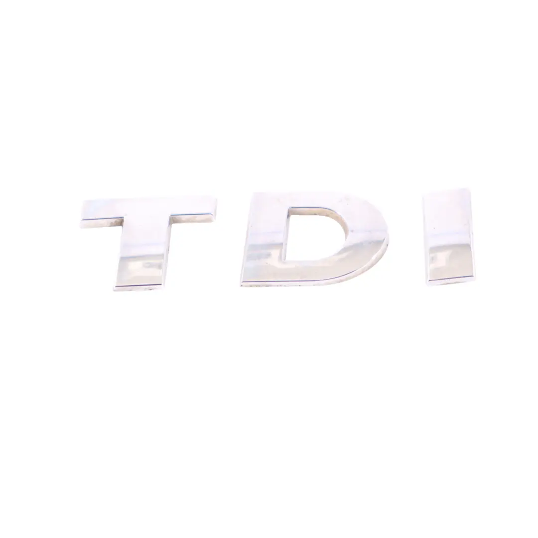 7P Emblema TDI Maletero Trasero Tailgate Badge para Volkswagen Touareg con número de pieza 7P6853675A Volkswagen Touareg 7P Emblema TDI Maletero Trasero Tailgate Badge - SKU 7P6853675A - Número de pieza 7P6853675A