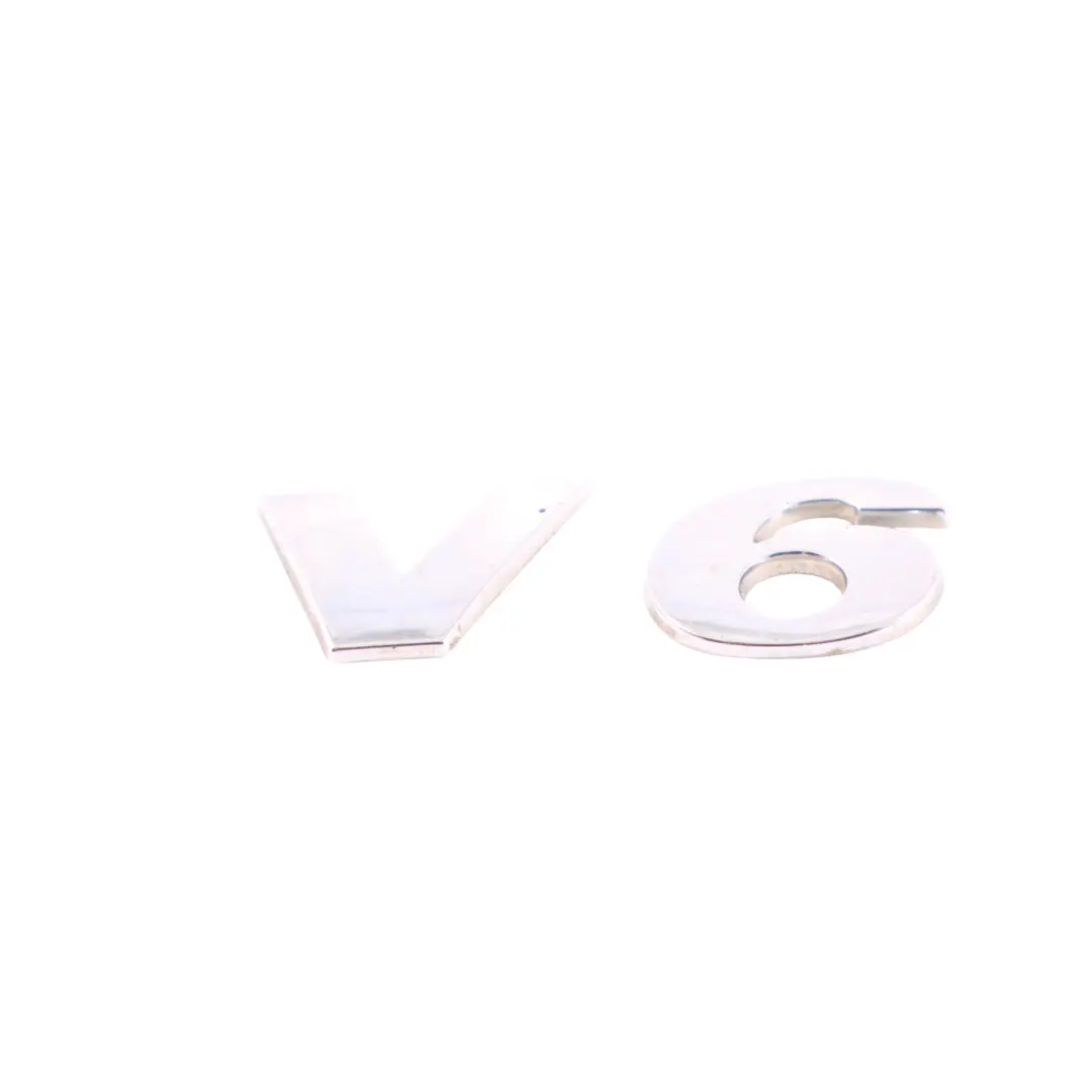 7P Rear Tailgate Hatch Lettering V6 Label Badge to VW Volkswagen Touareg with Part number 7P6853675E VW Volkswagen Touareg 7P Rear Tailgate Hatch Lettering V6 Label Badge - SKU 7P6853675E - Part number 7P6853675E