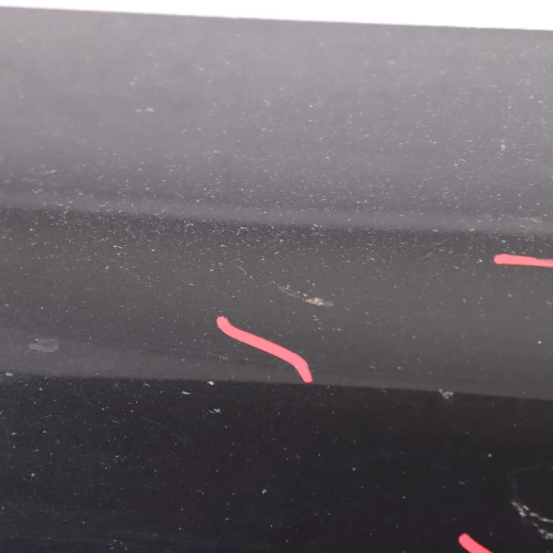 VW Touareg 7P Door Trim Lower Moulding Cover Front Right O/S Deep Black - C9X - SKU 7P6854940H-DBL - Part number 7P6854940H