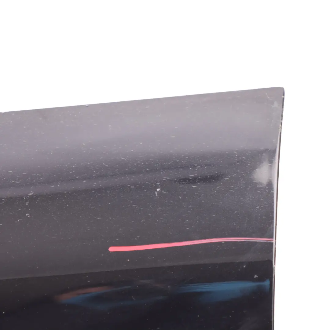 VW Touareg 7P Door Trim Lower Moulding Cover Front Right O/S Deep Black - C9X - SKU 7P6854940H-DBL - Part number 7P6854940H