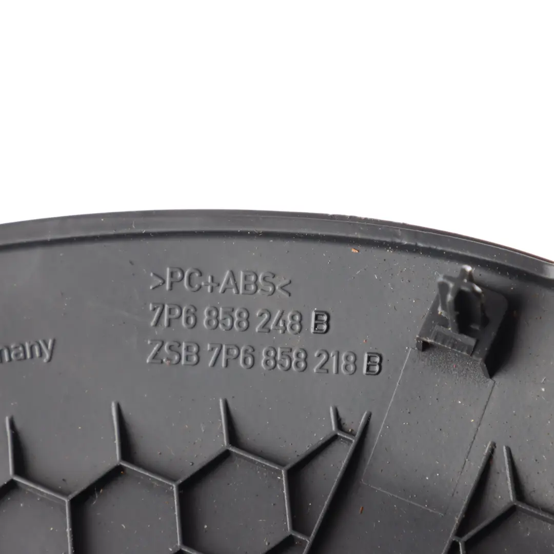 VW Volkswagen Touareg 7P Dashboard End Trim Cover Cap Front Right O/S - SKU 7P6858218C - Part number 7P6858248B