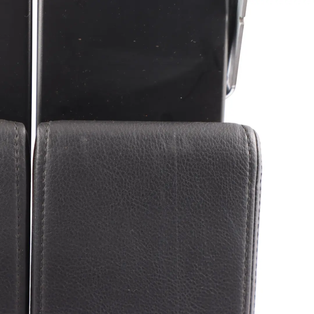 VW Touareg 7P Front Double Armrest Centre Console Cover Leather Black - SKU 7P6864207B - Part number 7P6864207B