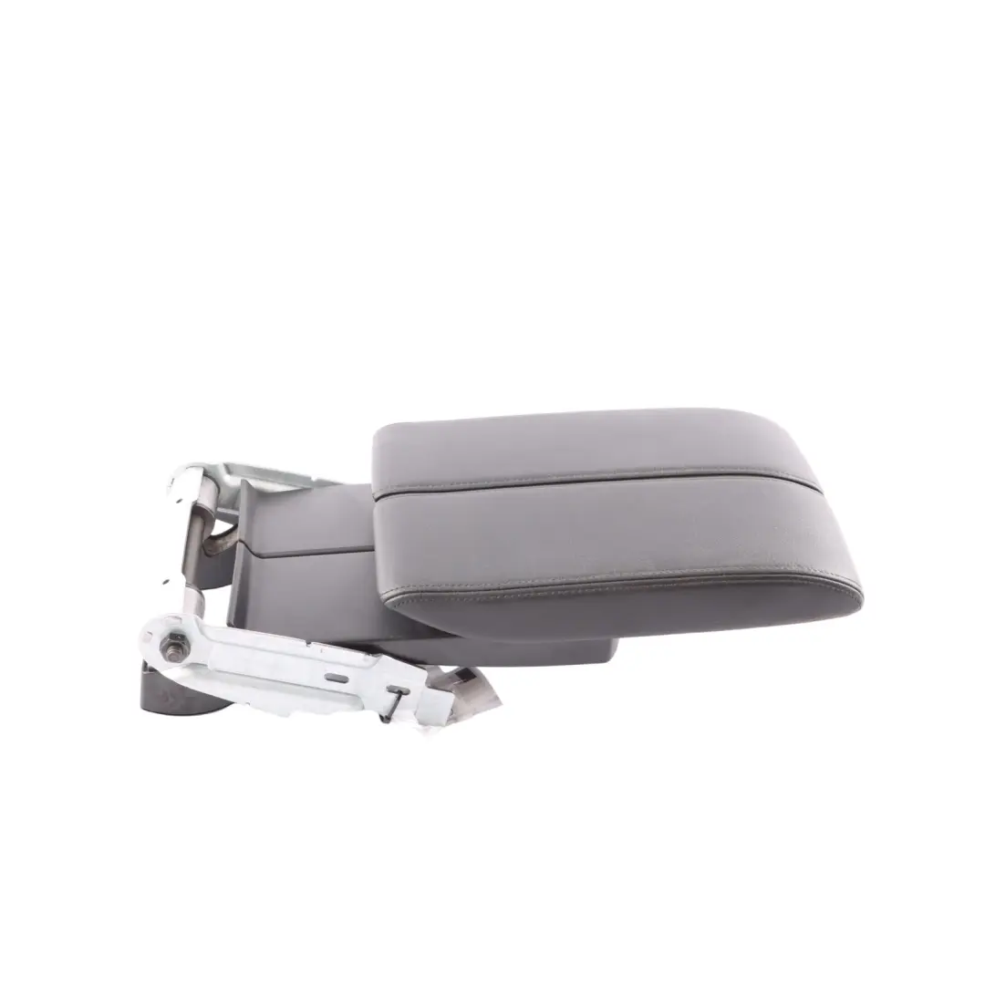 VW Touareg 7P Front Double Armrest Centre Console Cover Leather Black - SKU 7P6864207B - Part number 7P6864207B