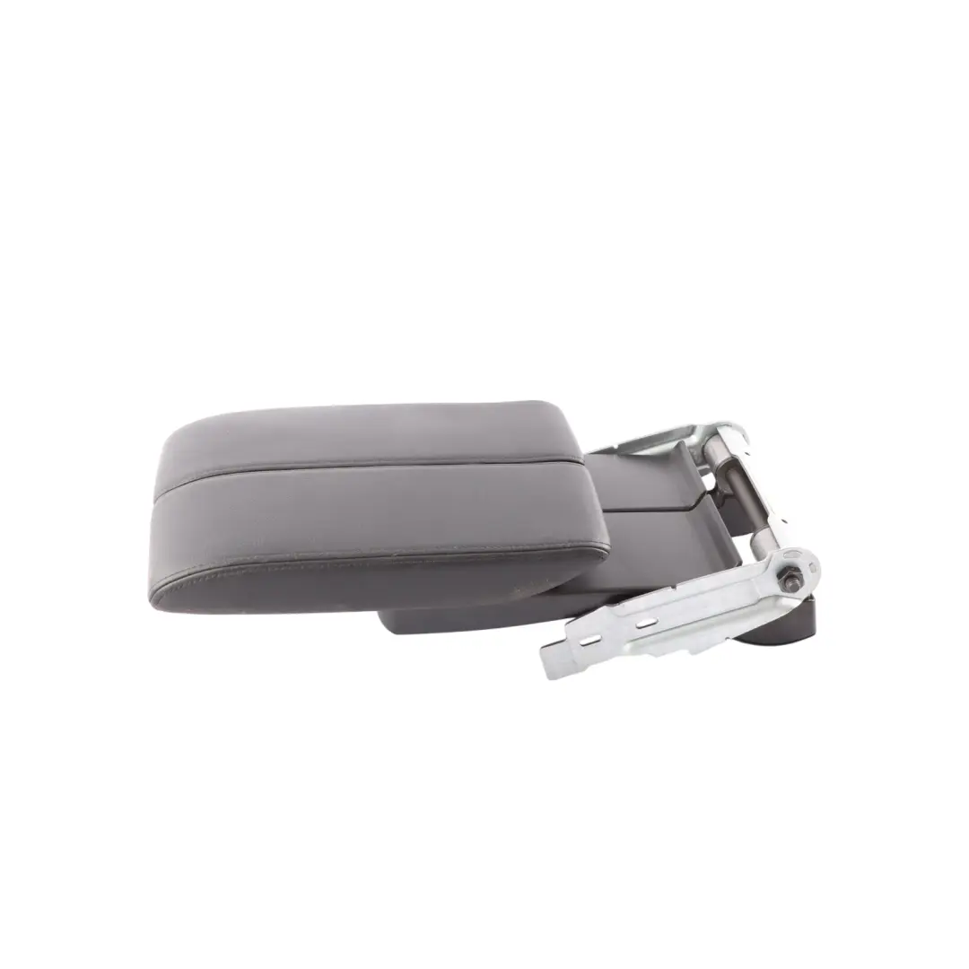 VW Touareg 7P Front Double Armrest Centre Console Cover Leather Black - SKU 7P6864207B - Part number 7P6864207B