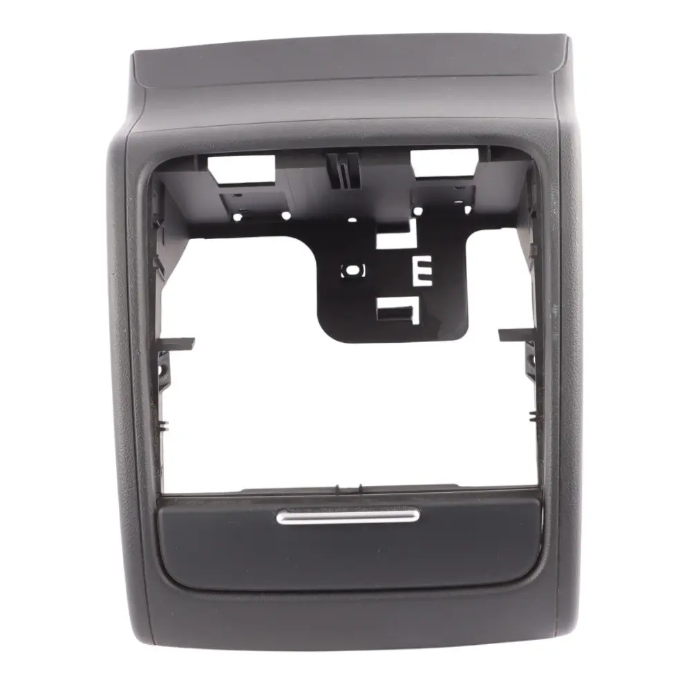 Volkswagen Touareg 7P Rear Centre Console Trim Cover Panel Black - SKU 7P6864299 - Part number 7P6864299