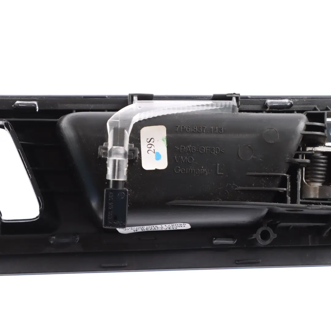 VW Touareg 7P Door Grab Handle Interior Pull Trim Panel Rear Left N/S 7P6837113 - SKU 7P6867469B - Part number 7P6867469B