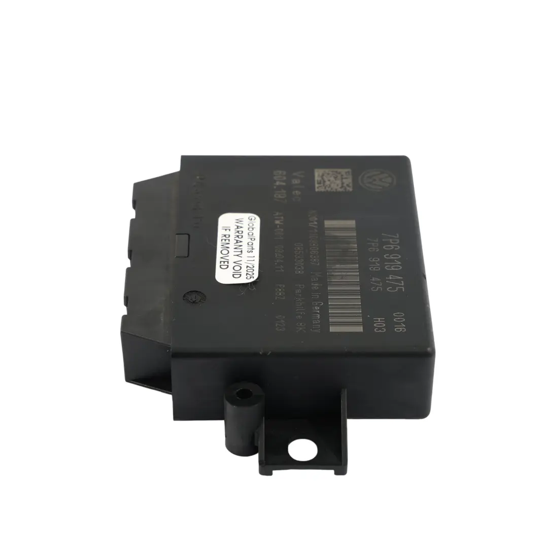 Volkswagen Touareg 7P Module Contrôle Distance Stationnement PDC - SKU 7P6919475 - Numéro de pièce 7P6919475