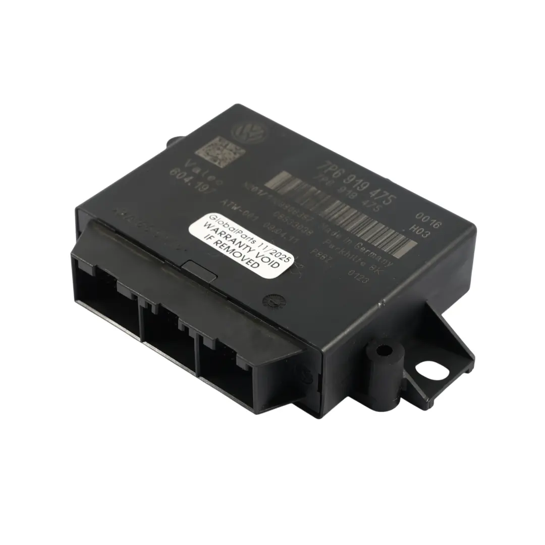 7P PDC Modulo Controllo Distanza Di Parcheggio per Volkswagen Touareg con numero di parte 7P6919475 Volkswagen Touareg 7P PDC Modulo Controllo Distanza Di Parcheggio - SKU 7P6919475 - Numero di parte 7P6919475