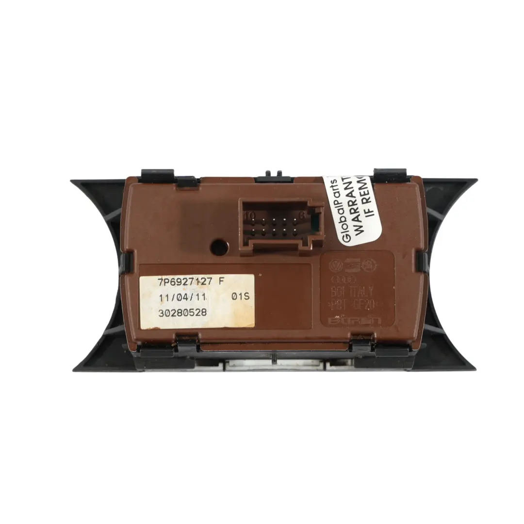 7P Pulsanti Controllo Avviamento Arresto Trazione per Volkswagen Touareg con numero di parte 7P6927127F Volkswagen Touareg 7P Pulsanti Controllo Avviamento Arresto Trazione - SKU 7P6927127F - Numero di parte 7P6927127F