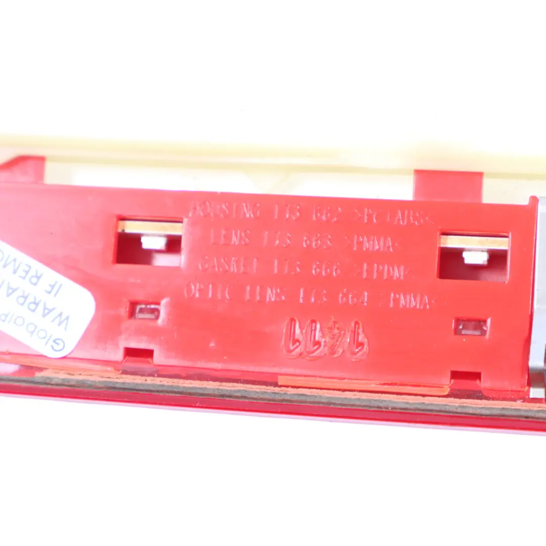 VW Volkswagen Touareg 7P Luce Di Stop Posteriore Terza Luce Centrale - SKU 7P6945087A - Numero di parte 7P6945087A