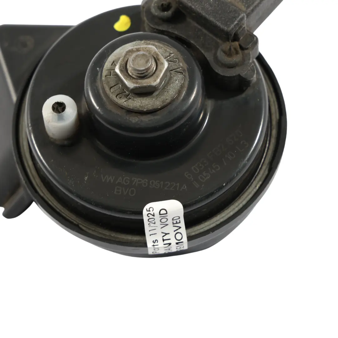 7P Tono Bajo Bocina Sirena Señal Fanfarria para Volkswagen VW Touareg con número de pieza 7P6951221A Volkswagen VW Touareg 7P Tono Bajo Bocina Sirena Señal Fanfarria - SKU 7P6951221A - Número de pieza 7P6951221A