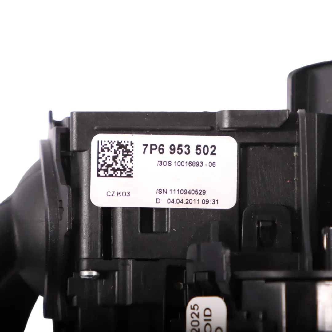 VW Touareg 7P Taśma Zwijak Manetka Przełączniki Kierownicy - SKU 7P6953502 - Numer Części 7P6953502