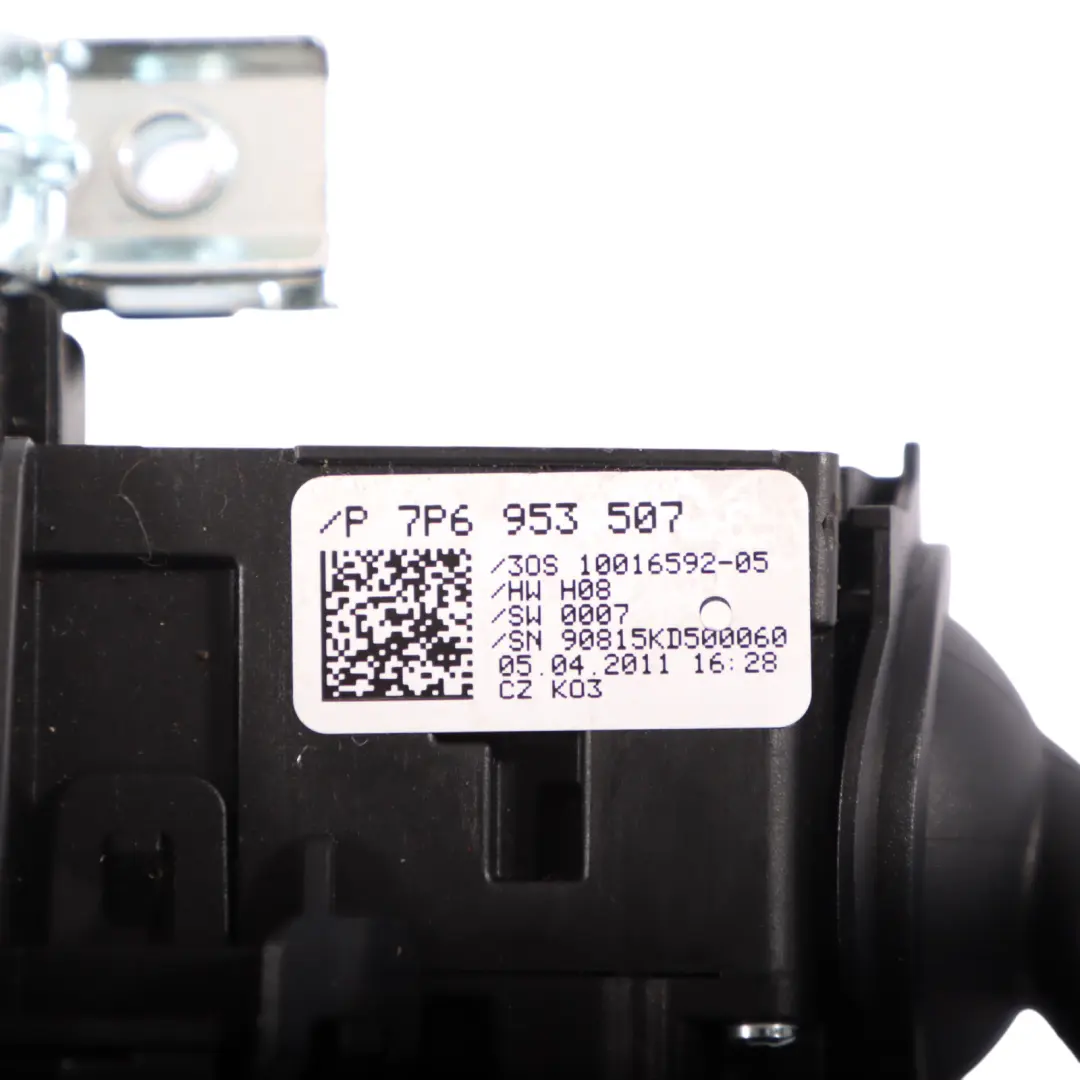 VW Touareg 7P Cluster Steering Column Wiper Stalk Slip Indicator - SKU 7P6953502 - Part number 7P6953502