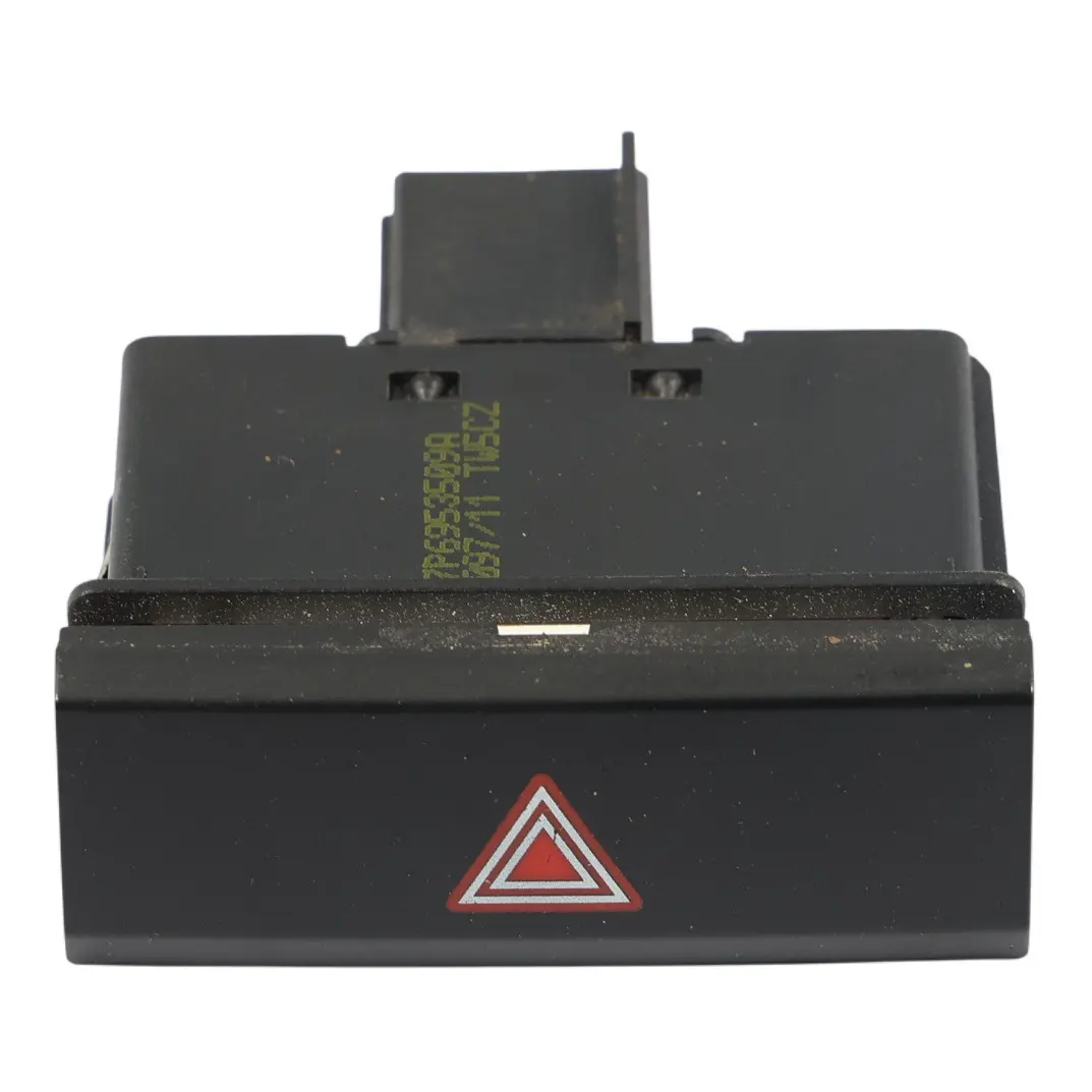 Volkswagen Touareg 7P Advertencia Luces Peligro Botón Interruptor - SKU 7P6953509A - Número de pieza 7P6953509A