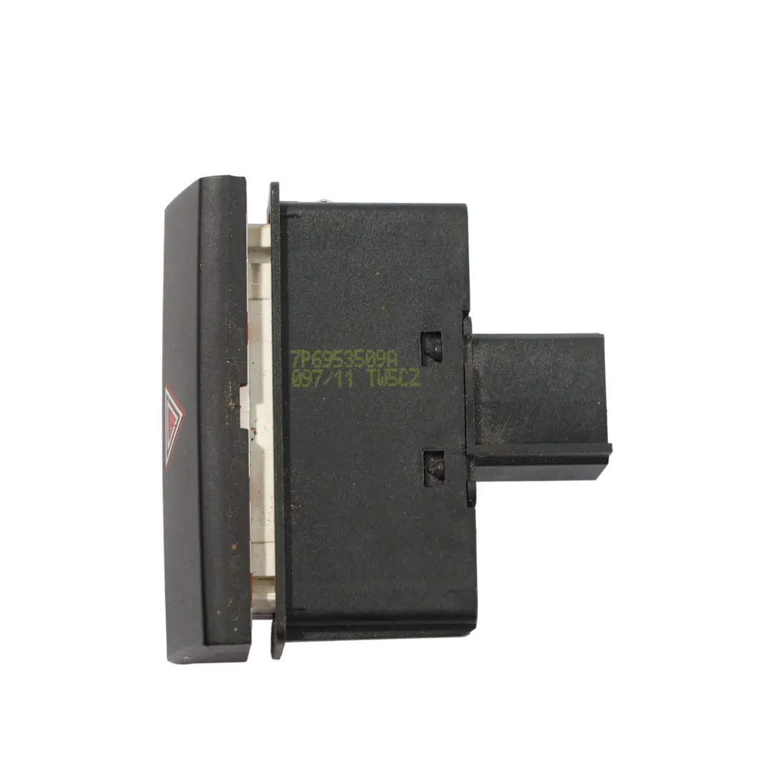 7P Warning Hazard Lights Control Switch Button to Volkswagen Touareg with Part number 7P6953509A Volkswagen Touareg 7P Warning Hazard Lights Control Switch Button - SKU 7P6953509A - Part number 7P6953509A