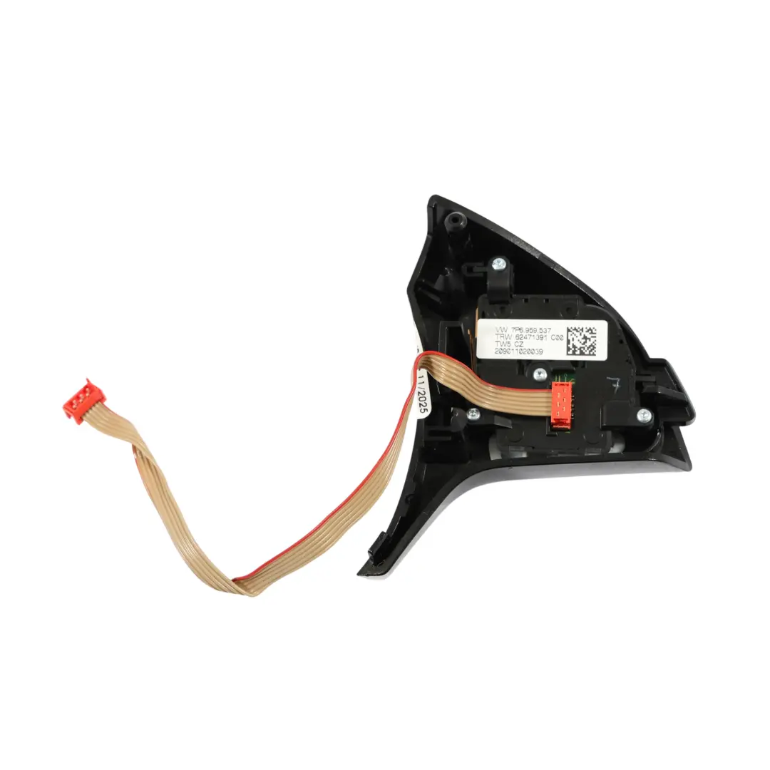 VW Touareg 7P Volante Interruttore Multifunzione Pannello Di Controllo - SKU 7P6959537 - Numero di parte 7P6959537