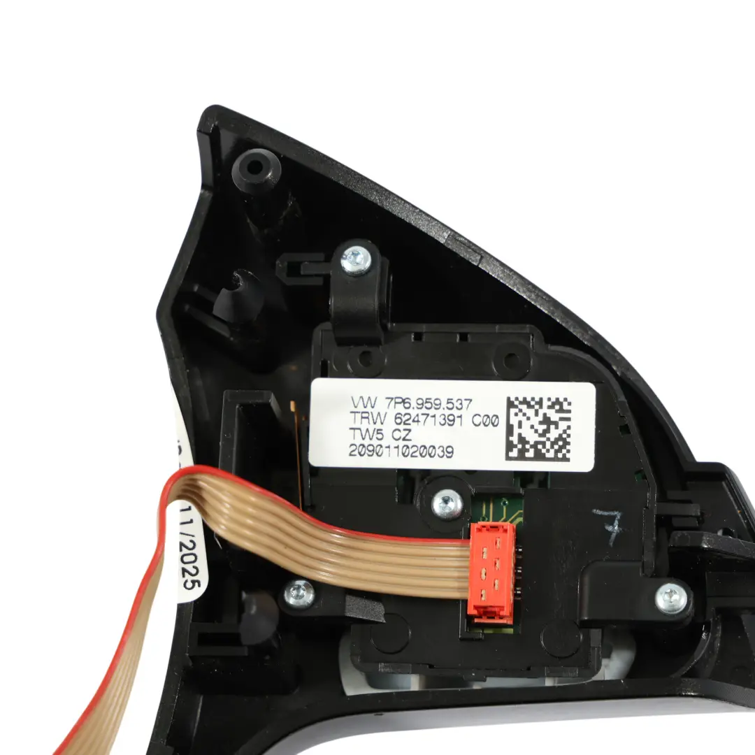 VW Touareg 7P Lenk Rad Multifunktions Schalter Bedienfeld - SKU 7P6959537 - Teilenummer 7P6959537