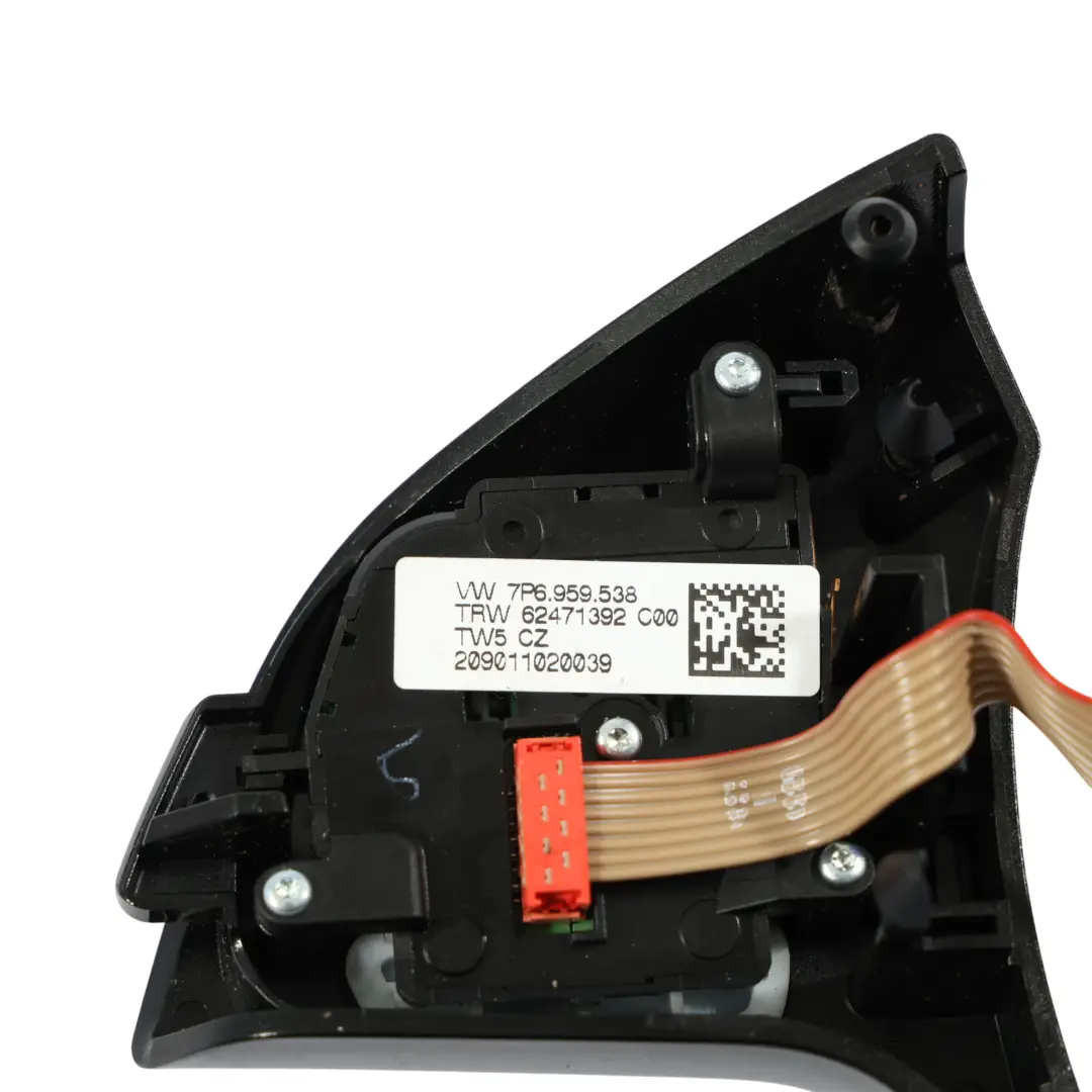 7P Interruttore Multifunzione Al Volante Pannello Controllo per VW Touareg con numero di parte 7P6959538 VW Touareg 7P Interruttore Multifunzione Al Volante Pannello Controllo - SKU 7P6959538 - Numero di parte 7P6959538