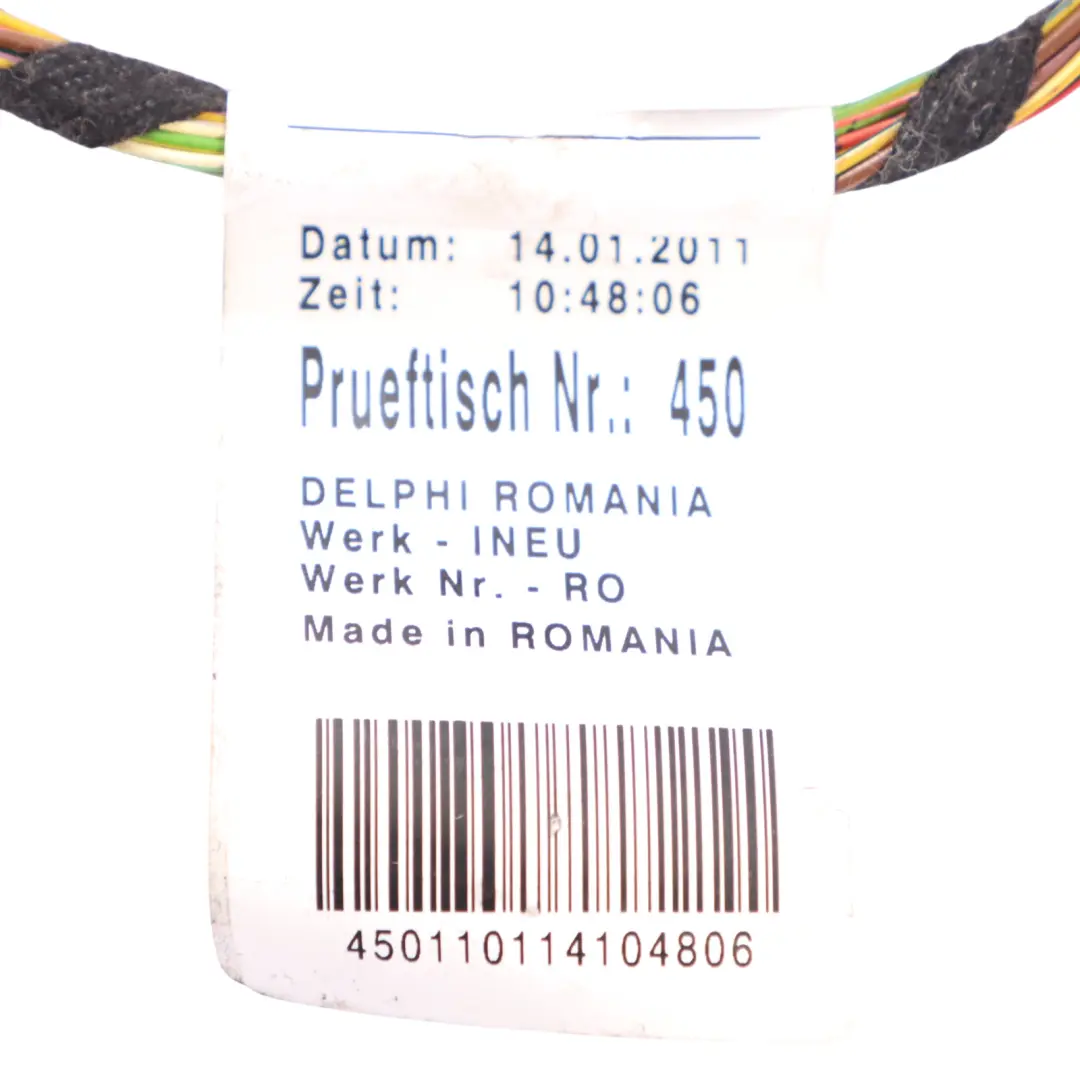 7P Tür Kabelbaum Kabel Baum Vorne Links für VW Volkswagen Touareg mit Teilenummer 7P6971121H VW Volkswagen Touareg 7P Tür Kabelbaum Kabel Baum Vorne Links - SKU 7P6971121H - Teilenummer 7P6971121H